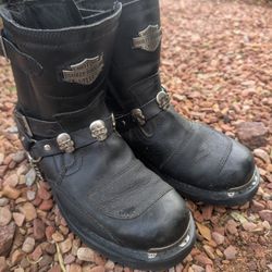 Harley Davidson Leather Boots 11.5