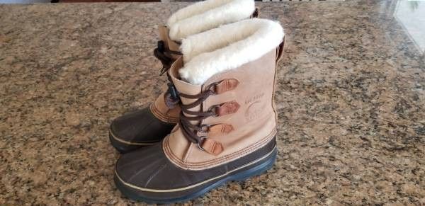 Sorel Caribou Bighorn Snow Boots Mens 8, Barely Used,