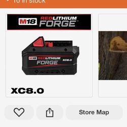 Milwaukee Forge Battery
