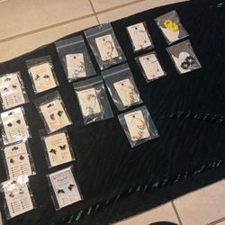 New Mood Hearts And Butterfly Changing Earrings 