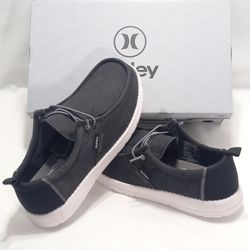 Hurley Men's Casual Slip-On Shoe Available in Black Size 10 or Gray Size 9.5, 10, 11, 12