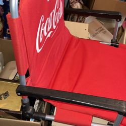 Coca Cola Portable Stadium Chair