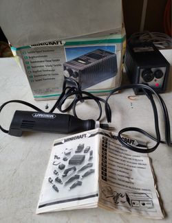 Minicraft Variable Speed Rotary Tool With Transformer 