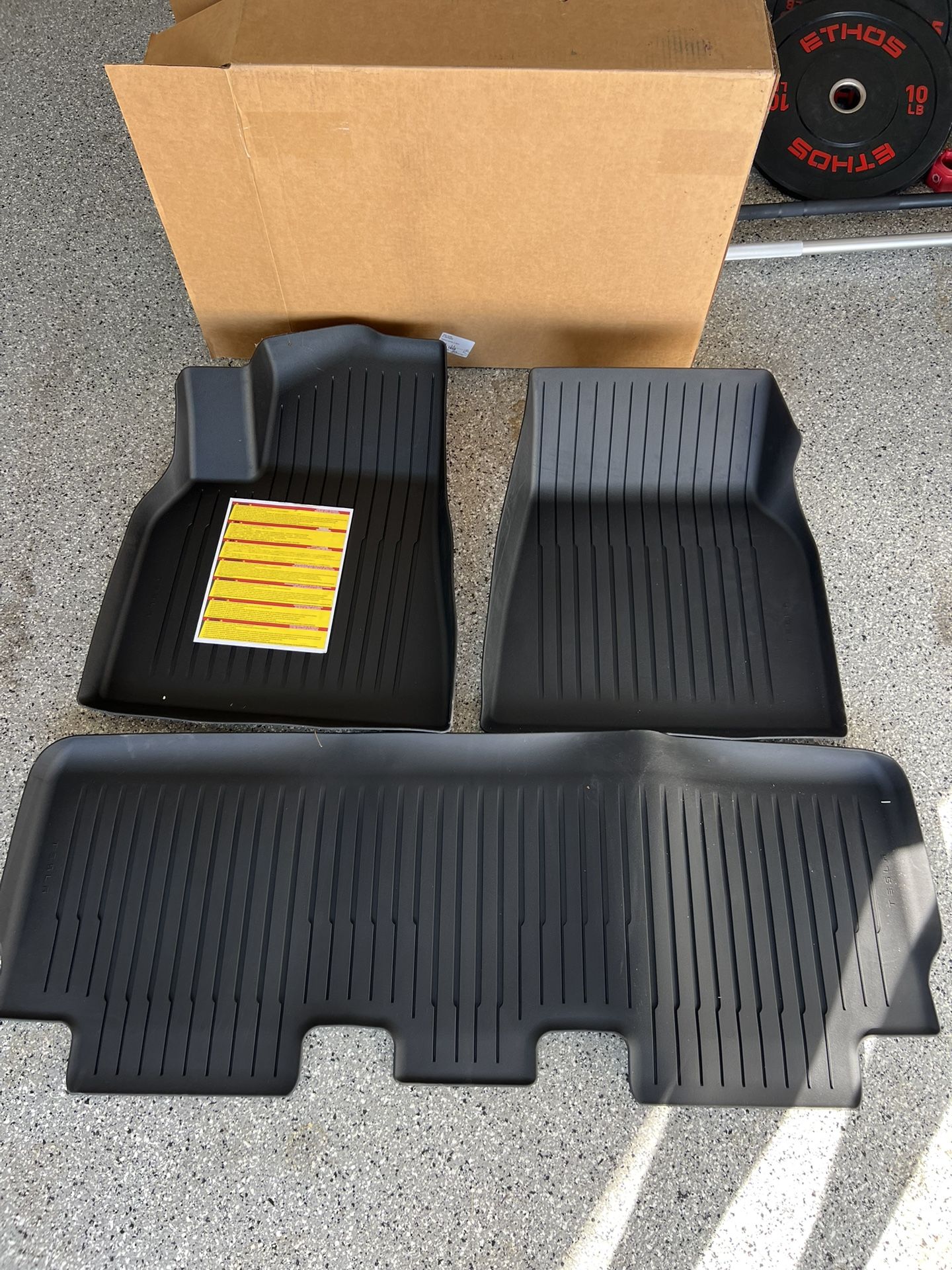 WeatherTech Floor Mats For Tesla Y