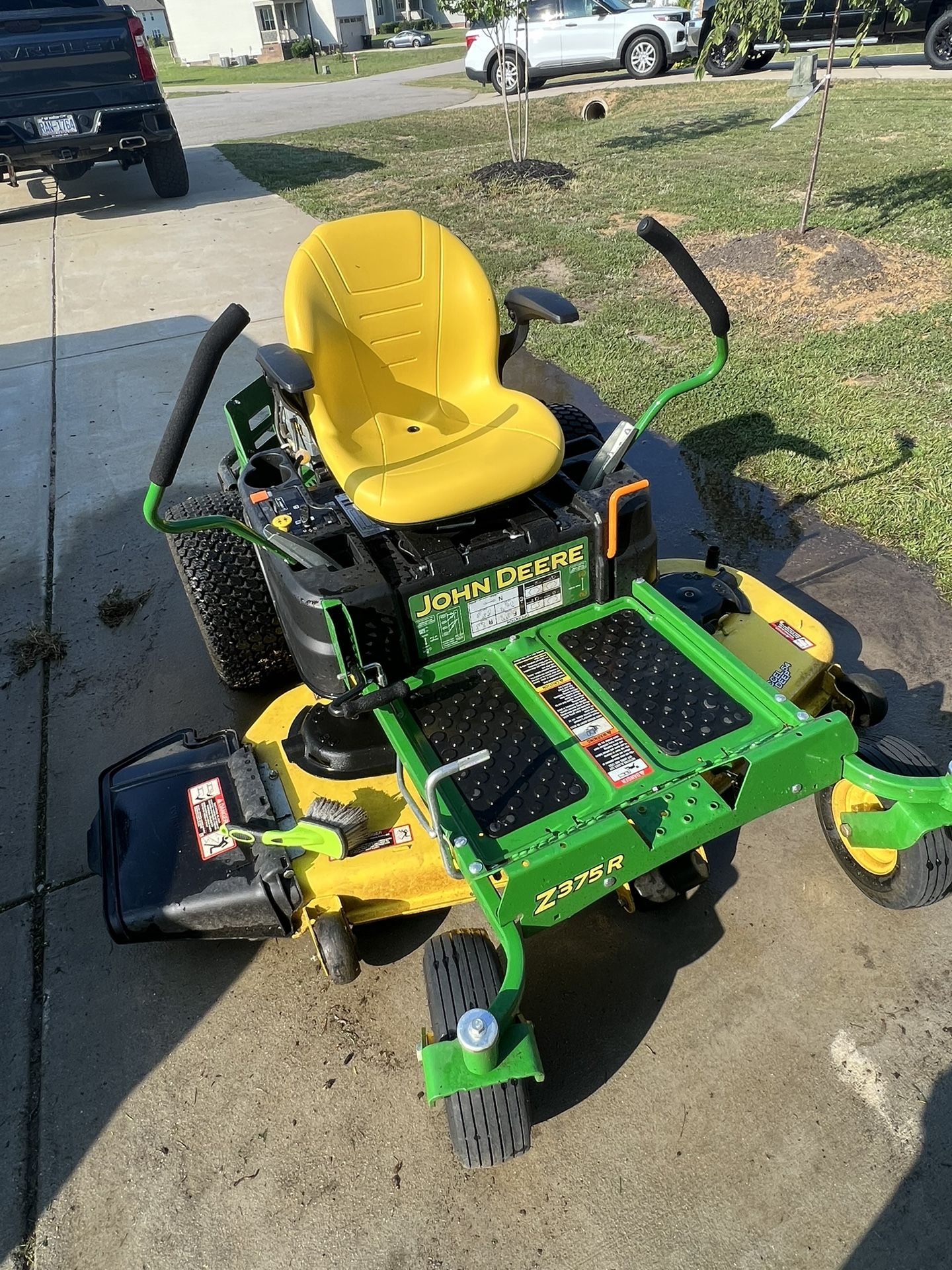 John deere z375r new arrivals
