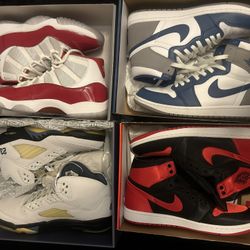 Jordan 1 , 5 , 12