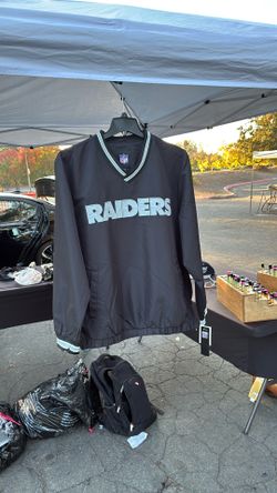 Vintage NFL Los AngelesOakland Las Vegas RaidersJacket Size available 2XL ,XL, Large &Med