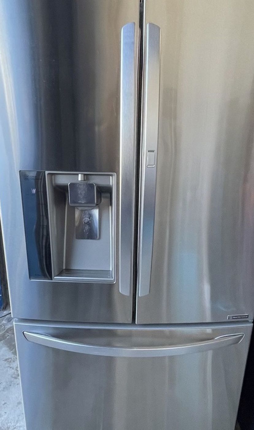 Lg Stainless Steel Refrigerator / delivery Available