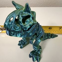 Dinosaur, Flexible, Realistic 3D Printed, Desk Funny Decor.