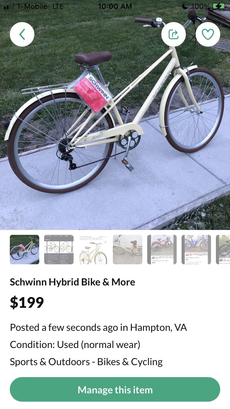 26 Inch Perfect Frame Beach Cruiser New