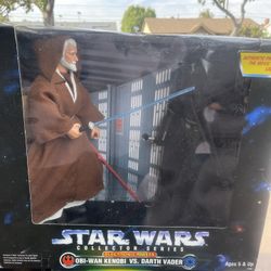 STAR WARS Obi-Wan Kenobi VS. Darth Vader ELECTRONIC POWER F/X Collector Series