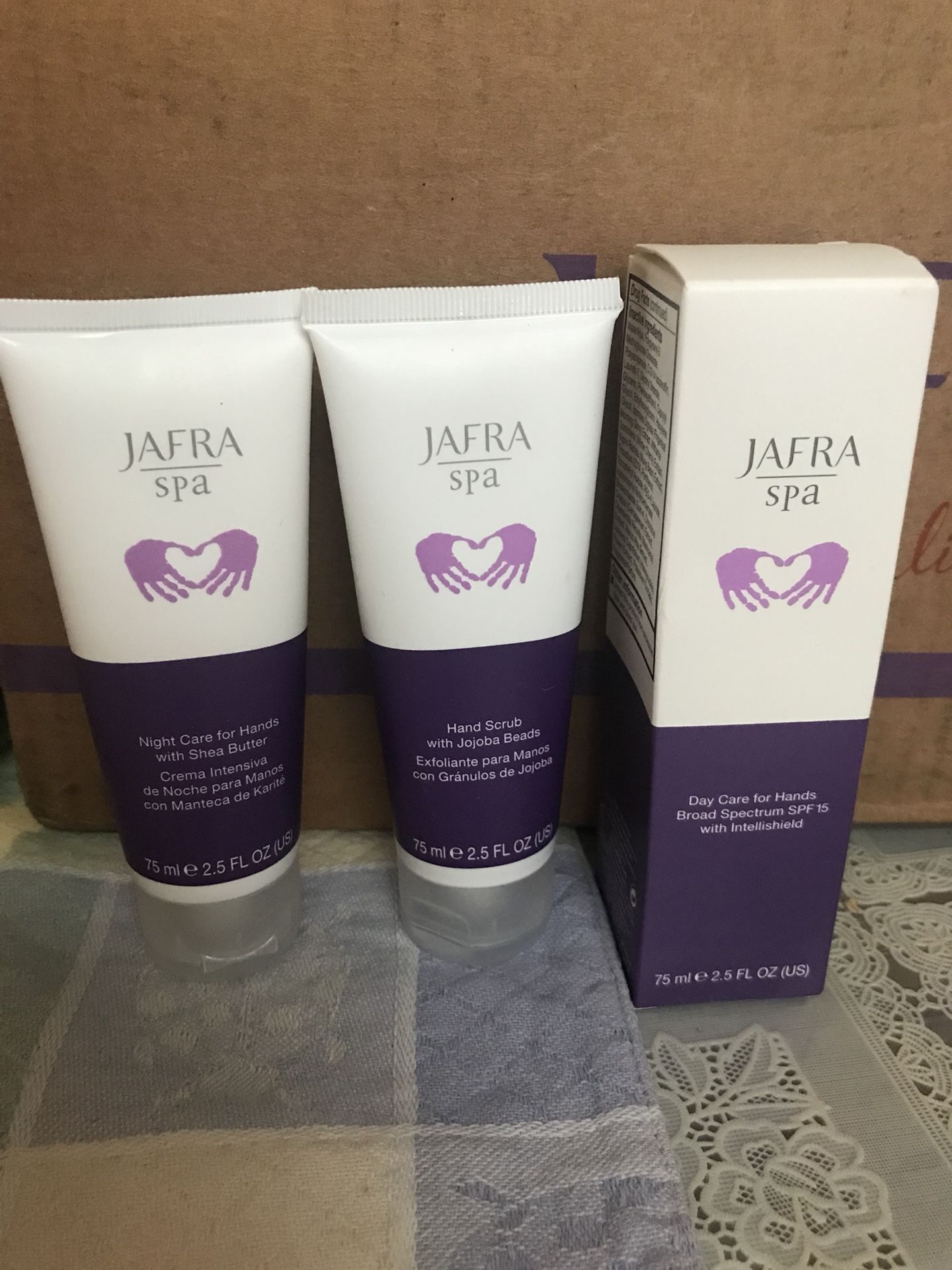 JAFRA spa set