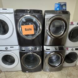 WASHER AND DRYER