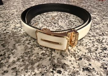 White Gold Belt