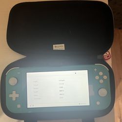 Nintendo switch Lite w/ case and charger 