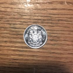 1965 Canadian Silver Half Dollar Uncirculated