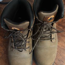 Steal Toe Work Boots Size 14