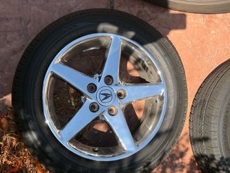 OEM Acura RSX 4-Lug Wheels & Yokohama Tires – Set of 4