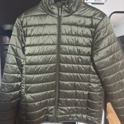 Goodfellow Puffer Zip Up Jacket
