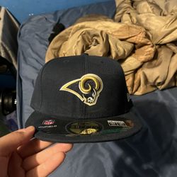New Era La Rams hat 7 3/8
