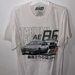 Initial D Shirt Adult medium