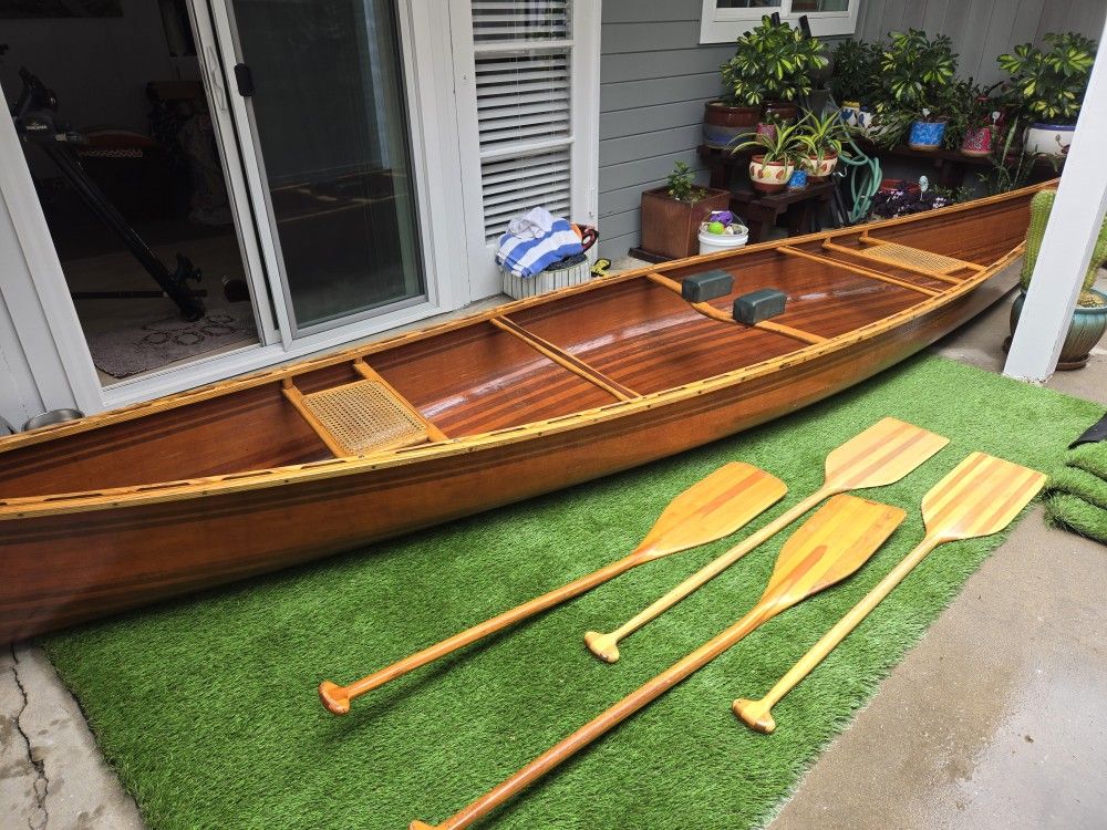 17' Handmade Canoe