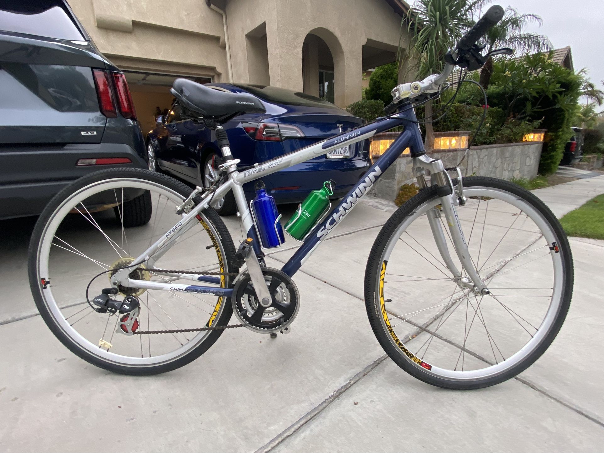 Trailway Aluminum Schwinn Trail Way Bike Schwinn Trailway Hybrid