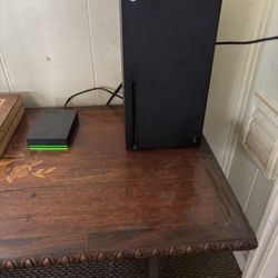 Xbox Series X One Controller With 4TB External Memory Hardrive 