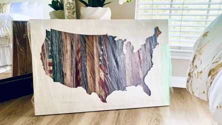 Picture American Shape Flag