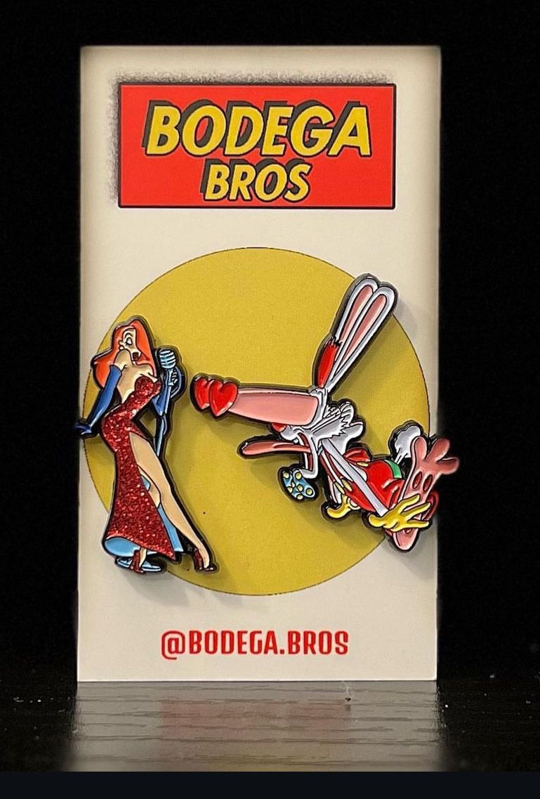 Jessica And Rodger Rabbit Pin