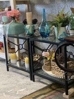 New Side Tables Set $90