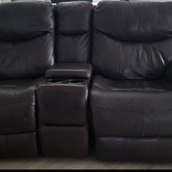 Leather Couch