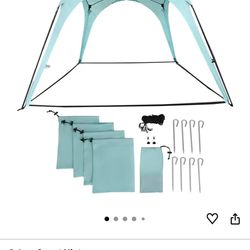 Wolfwise Pop N Go Beach Canopy