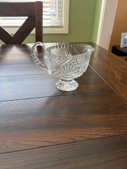 Crystal Clear Industries Essex 24% Lead Crystal Gravy Boat