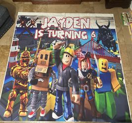 Roblox Birthday Banner 