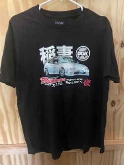 DGK Japanese Car Shirt Size L