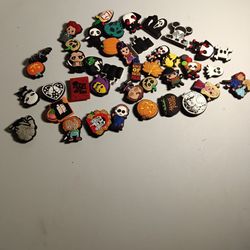 40 New Horror Croc Charms 