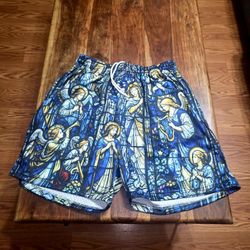 Asylum Blue/White Angelic Shorts
