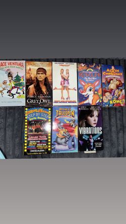 $10 Each Old VHS Tapes