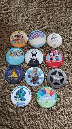 Disney buttons