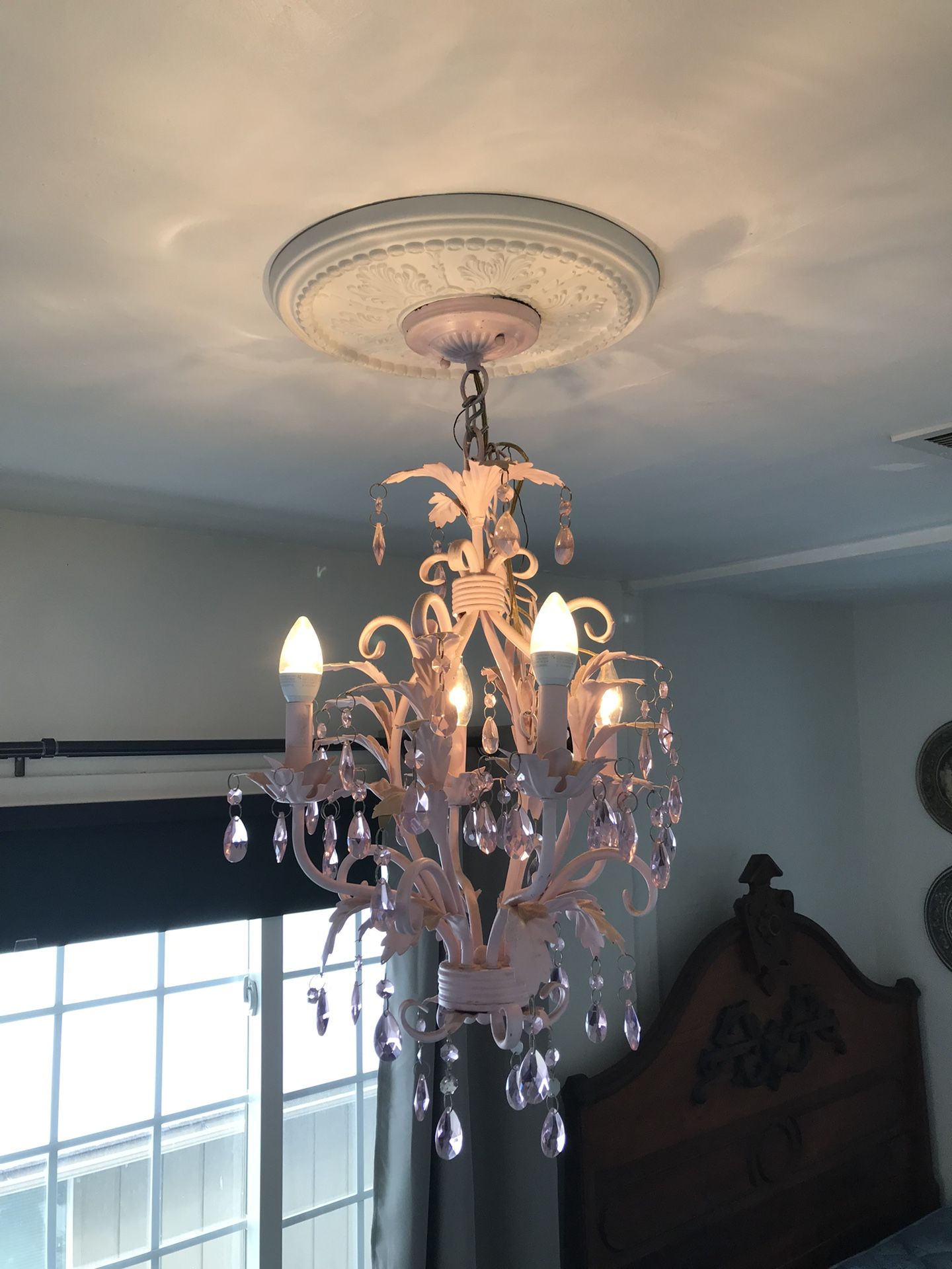 Pink Chandelier