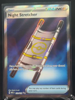 Night stretcher full art Pokemon card