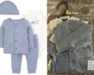 New Carter's Child of Mine Baby Outfit Set, 4-Piece - Boy - Preemie