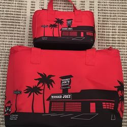 RED Mini & Large Sized Insulated Bag (TRADERJOES)