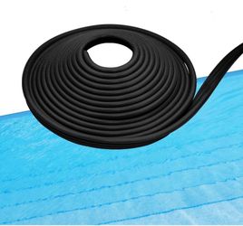 120 Ft Pool Liner Lock Inground Above Ground Swimming Bead Lock Roll Black