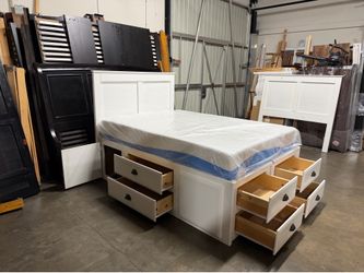 Full captains bed $399