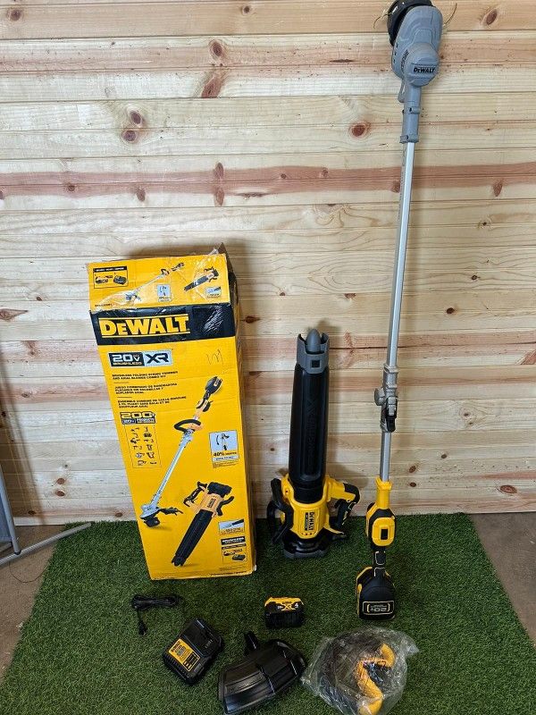 Dewalt 20v Max XR String Trimmer Blower Combo Sopladora Weedeater Wira Wirira Weed Eater