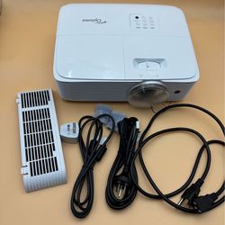 MINT 390 Hours Optoma EH412ST FULL HD 3D 4K  DLP Projector HDMI 4000 Lumens