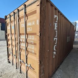 AS-IS 20ft Wind & Water Tight Shipping Containers For Sale 
