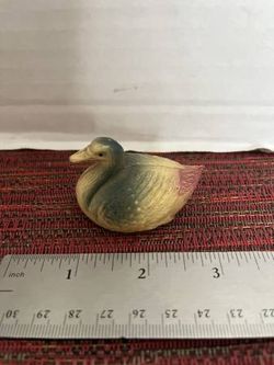 Vintage Celluloid Mini Duck or Swan 2 1/4" wide x 1 3/4" tall 